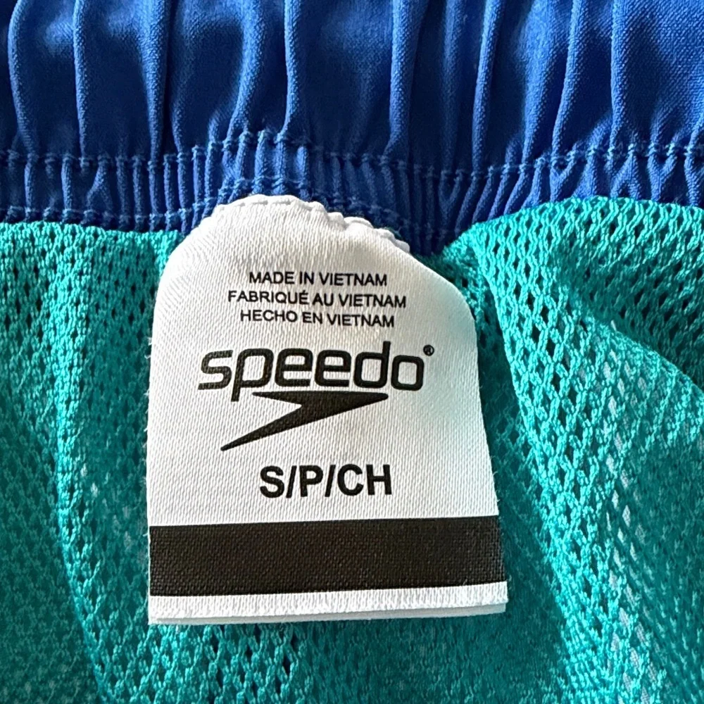 Speedo small Teal and Blue Men's Board Shorts